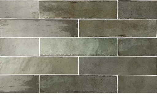 Плитка Equipe Tribeca Sage Green 6x24.6 настенная 26876