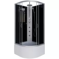 Душевая кабина Niagara Classic высокий поддон 40 см стекло тонированное 90x90x210-240 NG-2508-14BKTG Душевая кабина Niagara Classic высокий поддон 40 см стекло тонированное 90x90x210-240 NG-2508-14BKTG
