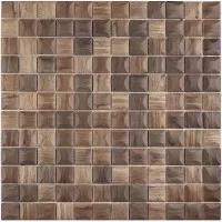 Стеклянная мозаика Vidrepur Wood Edna Dark Blend 31.7x31.7 Стеклянная мозаика Vidrepur Wood Edna Dark Blend 31.7x31.7