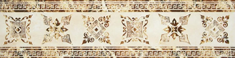 Бордюр Infinity Ceramic Tiles Castello Tramonte Cenefa Beige 15x60