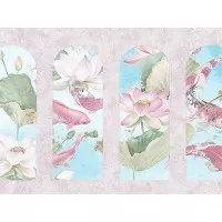 Панно Zambaiti Parati Satin Flowers 4 3х5.10 виниловые Z66869