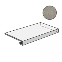 Ступень Floor Gres Industrial Steel Angolare Gradino Nat Dx 33x120 739150