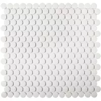 Мозаика Starmosaic Non-Slip Penny Round White Antislip 30.9x31.5