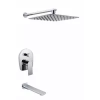 Душевая система скрытого монтажа Kaiser Linear 59077 Хром