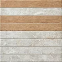 Плитка La Platera Capri Brick White Mix 35x35 настенная