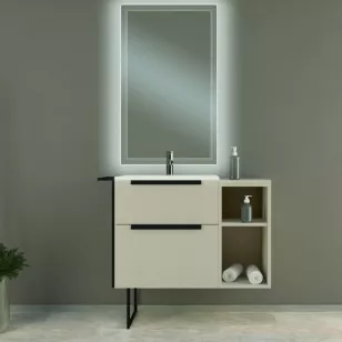 База под раковину Cezares Urban 74x46x62 Grigio opaco 55160