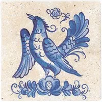 Декор Stone4home Provance Гжель 1 20x20 Декор Stone4home Provance Гжель 1 20x20