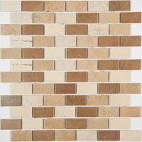 Мозаика NSmosaic Porcelain Series керамика матовая 2.3x4.8 30.6x31.2 PR2348-02