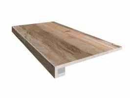 Ступень Estima Spanish Wood Beige неполированная (прямоугольный бортик + подступенок) 33x120 SP02 Ступень Estima Spanish Wood Beige неполированная (прямоугольный бортик + подступенок) 33x120 SP02