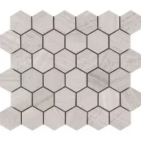 Мозаика L Antic Colonial Essential Hexagon Silver Wood 25.8x29.8 L241714521