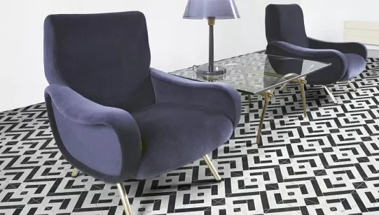 Керамогранит Novogres Art Bauhaus Oiza Blanco 30x30