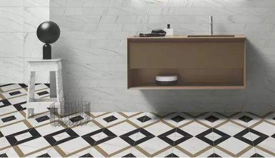 Керамогранит Novogres Art Bauhaus Oiza Blanco 30x30