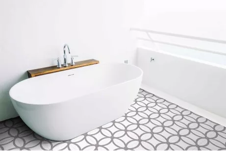 Керамогранит Mayolica Ceramica District Lines Silver Grey 20x20