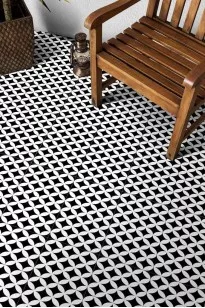Керамогранит Mayolica Ceramica District Lines Silver Grey 20x20