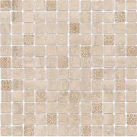 Мозаика Kerama Marazzi Риальто Антика 2 мозаичный бежевый светлый матовый 30х30 MBD002