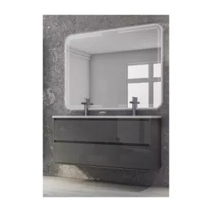 База под раковину Cezares Glass 60x46 Antracite 41793