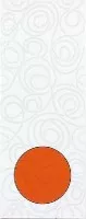 Декор Vives Ceramica Entretela Chardonet Blanco Naranja 20x50