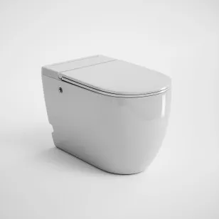 Унитаз Grossman Impuls белый напольный с тонкой крышкой 570x360x450 GR-PR-5502