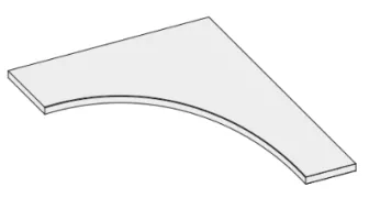 Специальный элемент La Fabbrica Storm Angolo Curvil 15 Fog 20 mm Rett 60x60 117673 Специальный элемент La Fabbrica Storm Angolo Curvil 15 Fog 20 mm Rett 60x60 117673