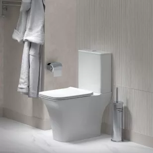 Унитаз Grossman Galaxy напольный безободковый с тонкой крышкой 650x360x820 GR-4470S