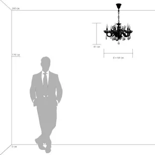 Люстра подвесная Osgona Artifici 719068