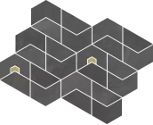 Мозаика Italon Continuum Petrol Mosaico Jewel 31.1x38.2 620110000180