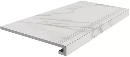 Ступень Kerama Marazzi Монте Тиберио серый светлый лаппатированный 33x80 SG850192R/GCF Ступень Kerama Marazzi Монте Тиберио серый светлый лаппатированный 33x80 SG850192R/GCF
