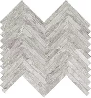 Мозаика Ascot Ceramiche Gemstone Lisca Silver Rett 33x35 GNML14R