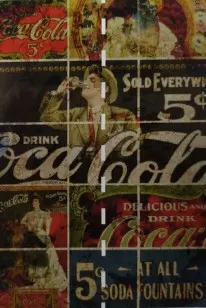 Панно Zambaiti Parati Coca Cola 41285 2.12x10.017 