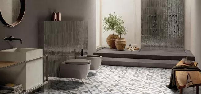 Керамогранит Fap Ceramiche Glim Beige Brillante 6х24 настенный fRMP