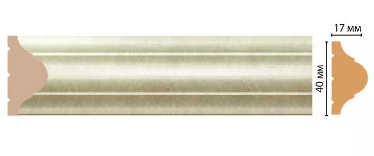 Молдинг Decomaster D002-373/42 ДМ (40x17x2400 мм)