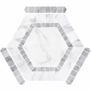 Керамогранит Monopole Ceramica Avant Ibiza White 22x25
