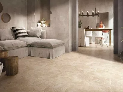 Керамогранит Kerama Marazzi Ирпина бежевый обрезной 119.5x119.5 напольный DL013200R