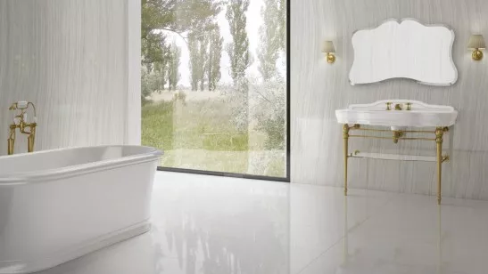 Ступень AVA Ceramica Onice Serpentino Ang Gradino Dx 30x80 153411