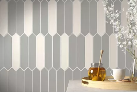 Плитка Equipe Lanse Grey 5x25 настенная 27482