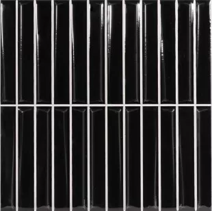 Плитка Monopole Ceramica Melody Black 20x20 настенная