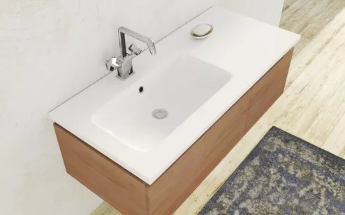 База под раковину Cezares Avril 100x45x30 Rovere Tabacco 55074