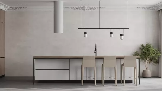 Керамогранит Laparet Geo Grey Серый Матовый Карвинг 80x80
