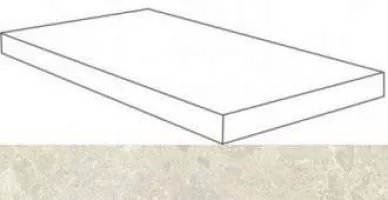 Ступень Coliseumgres Da Vinci White Scalino Angolare Sx 33x60 угловая левая 620070002306 Ступень Coliseumgres Da Vinci White Scalino Angolare Sx 33x60 угловая левая 620070002306