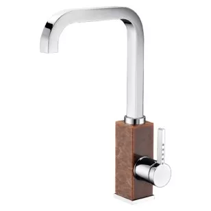 Смеситель для кухни ZorG Stone ZR 370 Y BEIJE Хром