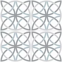 Плитка Niceker Chic Bosham White 45x45 напольная NKR_CH_BS_WHI