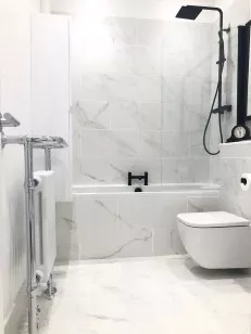Керамогранит Ceradim Statuario Justice Grey белый полированный 60x60