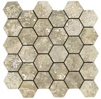 Мозаика La Fabbrica Imperial Esagona Tivoli Nat Ret 28x29 155324 Мозаика La Fabbrica Imperial Esagona Tivoli Nat Ret 28x29 155324
