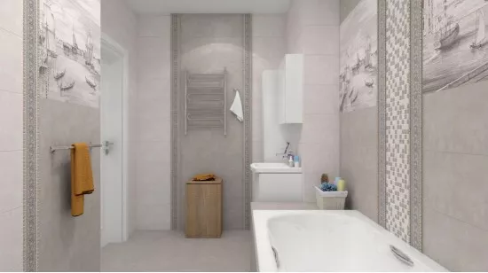 Вставка Kerama Marazzi Пиазентина серый тёмный 4.9x4.9 OS/B87/SG9346