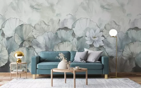 Панно Zambaiti Parati Satin Flowers 4 3х5.10 виниловые Z66875