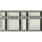 Керамогранит Versace Tarsia Frame Nero 60x120 0014088