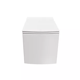 Унитаз Grossman белый подвесной безободковый с тонкой крышкой 510x350x360 GR-4460S