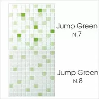 Стеклянная мозаика Bonaparte Jump Green №8 2.5x2.5 30x30