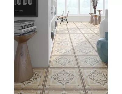 Карибы фон 40x40 напольная