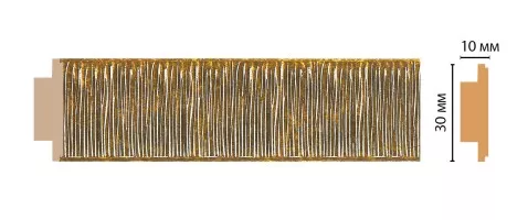 Молдинг Decomaster 110-17 (30x10x2400 мм)